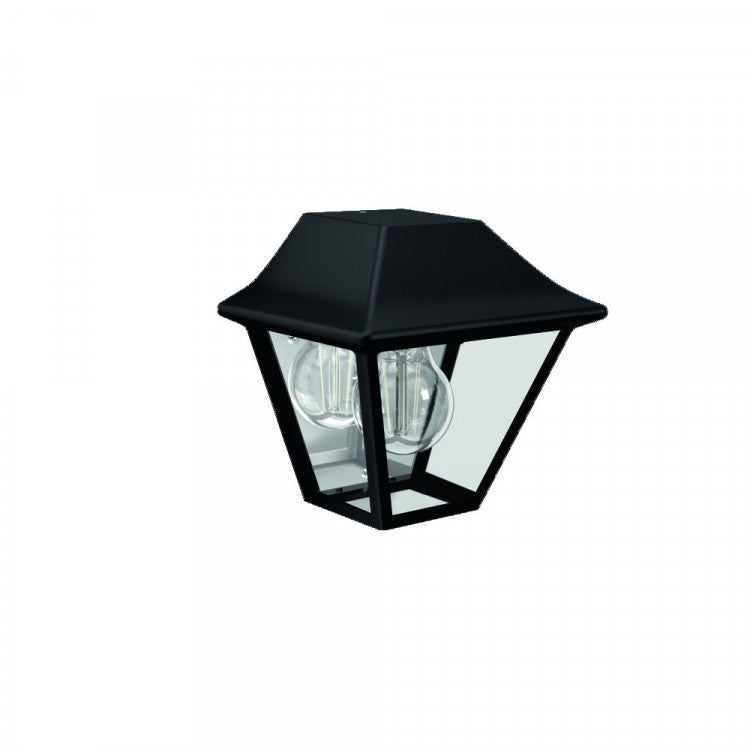 Philips myGarden LED buiten wandlamp Wand dimbaar zwart aluminium