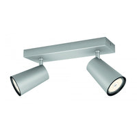 Philips myLiving LED  Paisley 2-lichts plafondlamp kantelbaar metaal