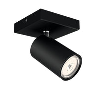 Philips myLiving LED  Kosipo 1-lichts plafondlamp dimbaar zwart