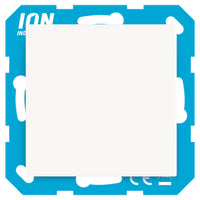 ION Industries blindplaat blauw 12x4x3cm