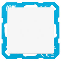 ION Industries inbouw schakelaar kruis alpinewit