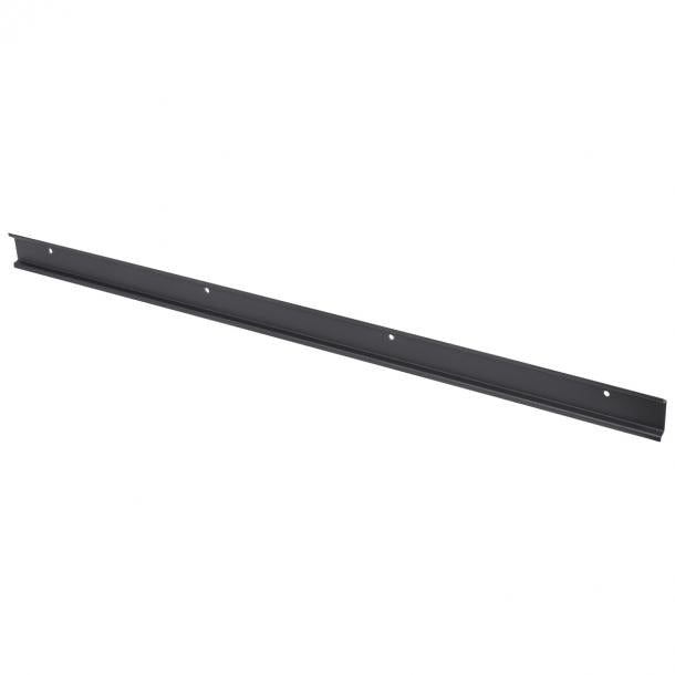 Duraline bovenrail enkel staal zwart 70cm