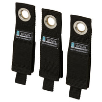Duraline opslag band M zwaar staal zwart 3,8x25cm 3st