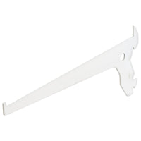 Duraline F-systeem plankendrager enkel metaal wit 20cm