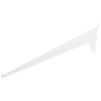 Duraline F-systeem plankendrager enkel metaal wit 50cm