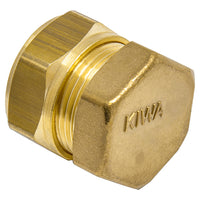 Sanivesk knelkoppeling eindstop metaal 22mm