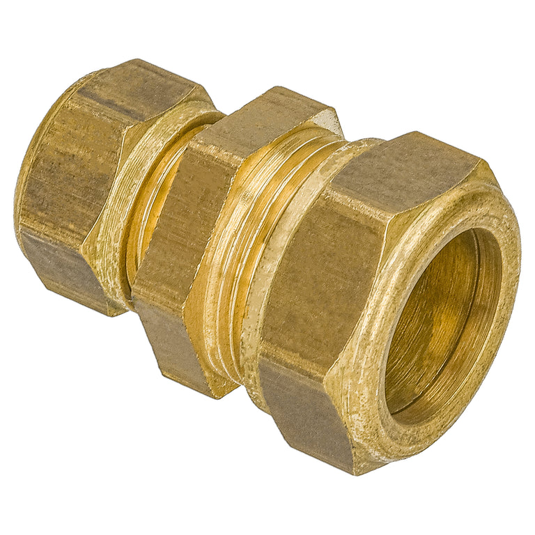 Sanivesk knelkoppeling recht verloop metaal 22mmx15mm