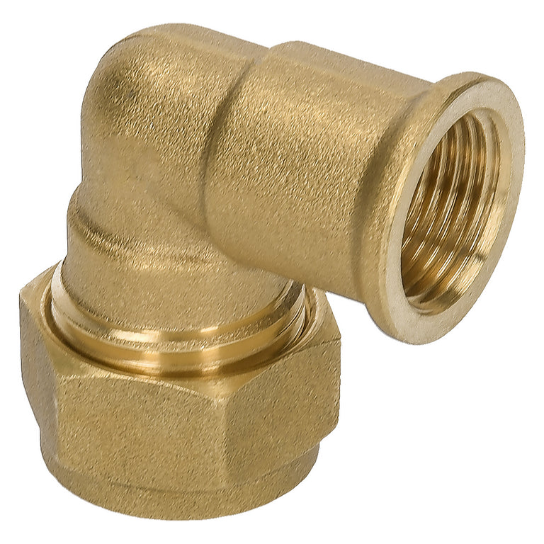 Sanivesk knelkoppeling knie overgang metaal 90° 12mmx3/8"F