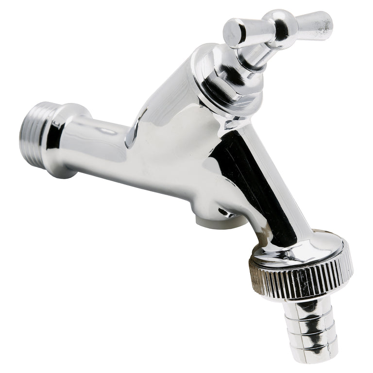 Sanivesk buitenkraan chroom met beluchter 1/2"