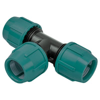 Sanivesk tyleenknelkoppeling T-stuk kunststof 16mm