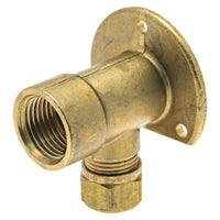 Sanivesk knelkoppeling muurplaat metaal 12mmx1/2"F