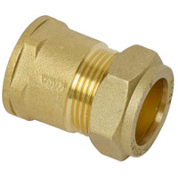 Sanivesk knelkoppeling recht overgang metaal 22mmx3/4"F