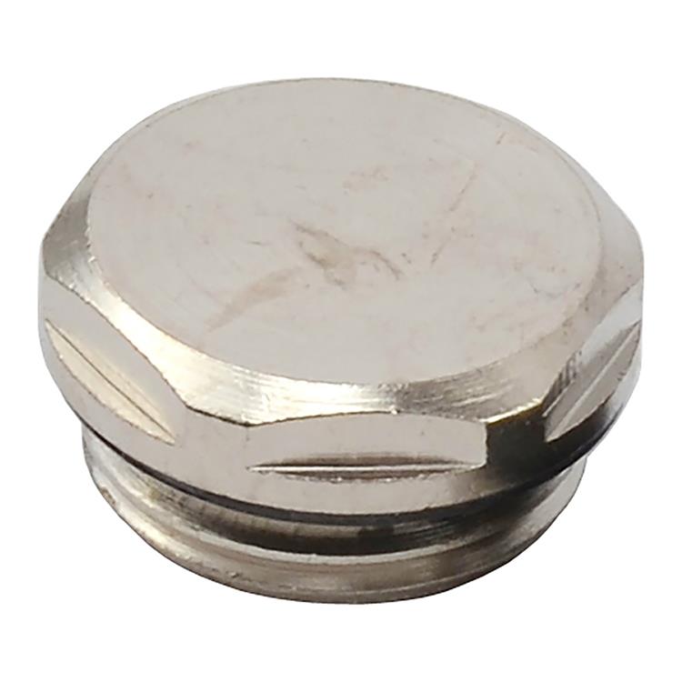 Sanivesk radiatorstop koper 1/2" blind