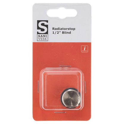 Sanivesk radiatorstop koper 1/2" blind