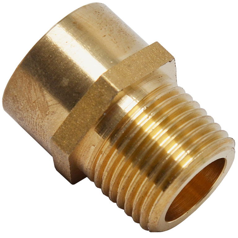 Sanivesk soldeerkoppeling recht overgang metaal 15mmx3/8"M