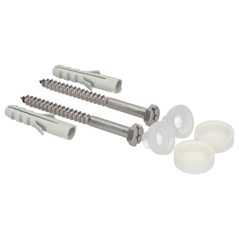 Sanivesk potschroeven toiletpot RVS