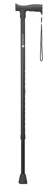 Vitility wandelstok zwart