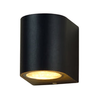 Led's Light LED buiten wandlamp Sacramento zwart aluminium