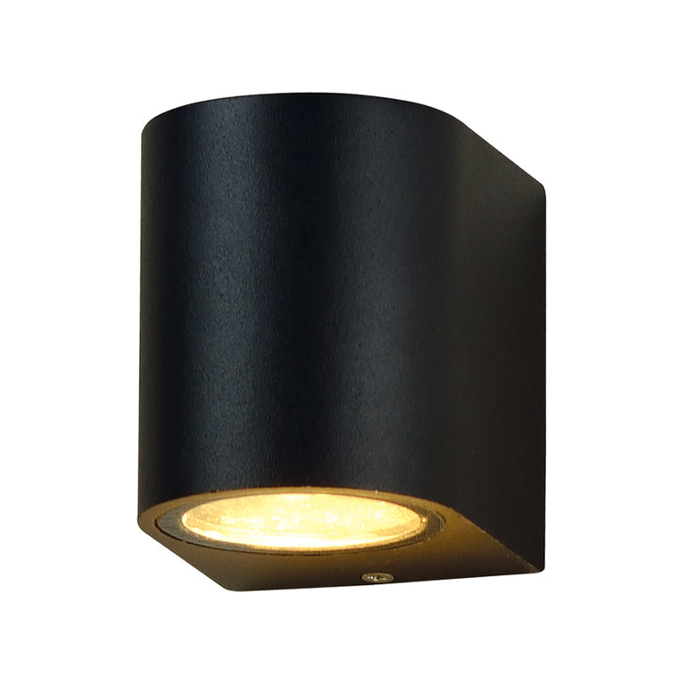 Led's Light LED buiten wandlamp Sacramento zwart aluminium