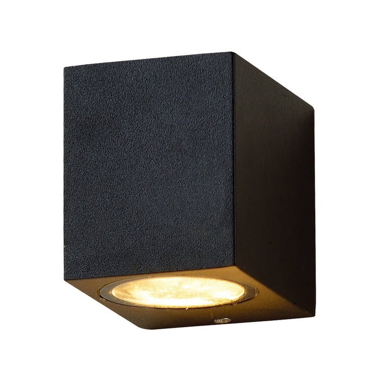 Led's Light LED buiten wandlamp San Diego zwart aluminium