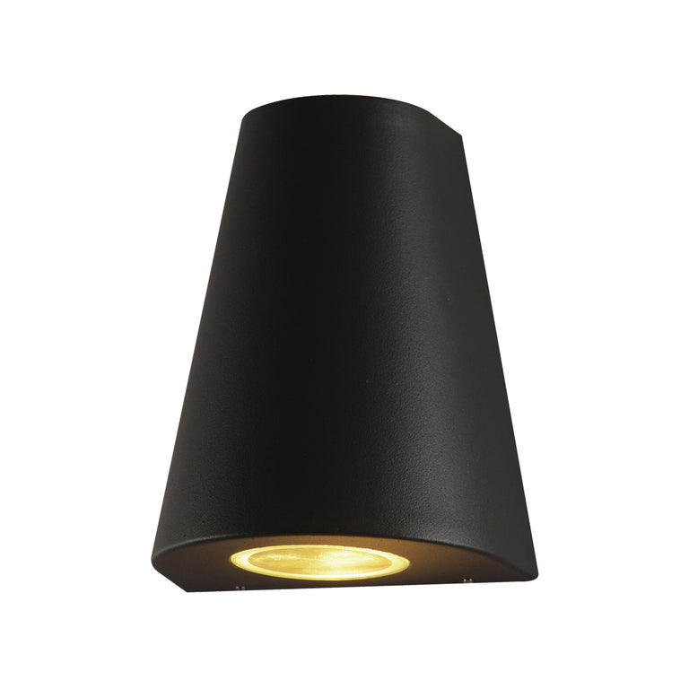 Led's Light LED buiten wandlamp Los Angeles zwart aluminium