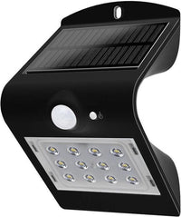 Led's Light solar buitenlamp LED schijnwerper sensor zwart