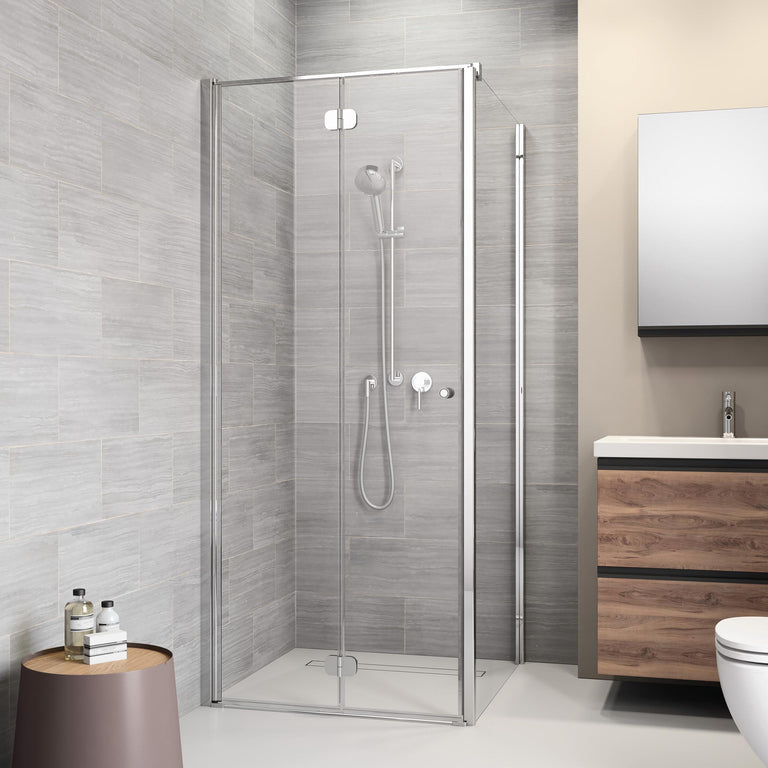 Sealskin Code vouw/pendel deur (links) voor combinatie met een zijwand