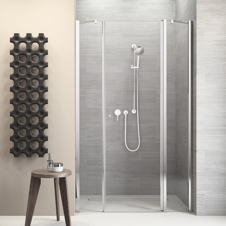 Sealskin Code inline draaideur (rechts) met twee vaste delen