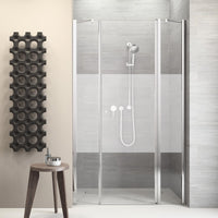 Sealskin Code inline draaideur (rechts) met twee vaste delen