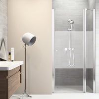 Sealskin Code Draaideur met vast deel (rechts) voor plaatsing in een nis.