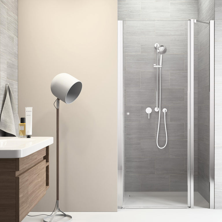 Sealskin Code Draaideur met vast deel (rechts) voor plaatsing in een nis.