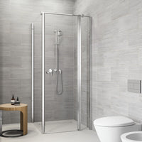 Sealskin Code Draaideur met vast deel (rechts) voor combinatie met een zijwand