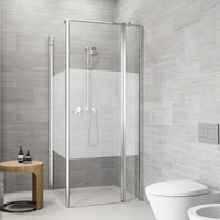 Sealskin Code Draaideur met vast deel (rechts) voor combinatie met een zijwand