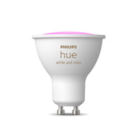 Philips Hue LED spot dimbaar GU10 mat RGBW 4,3W 400LM