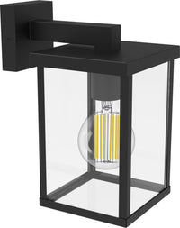 Philips LED buitenlamp Bellini wand rechthoek 25W zwart