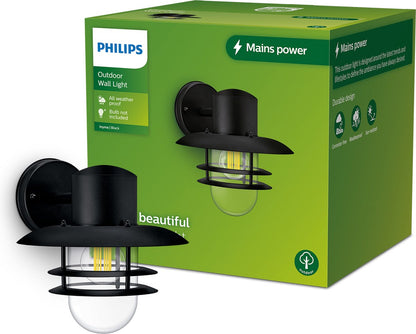 Philips LED buitenlamp Inyma wand rond 25W zwart