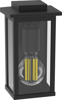 Philips LED buitenlamp Mirth wand rechthoek 25W zwart