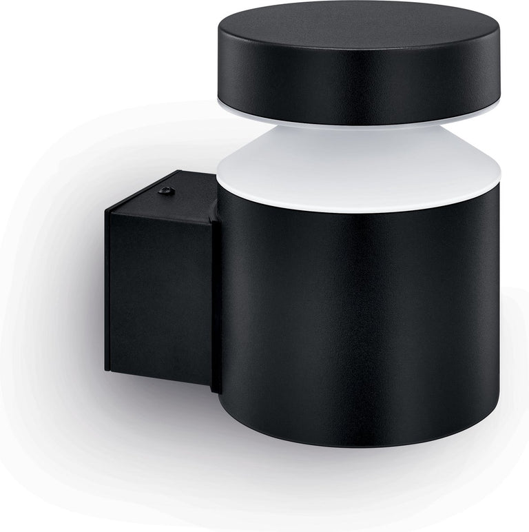 Philips LED buitenlamp Laven Up wand rond 6W zwart
