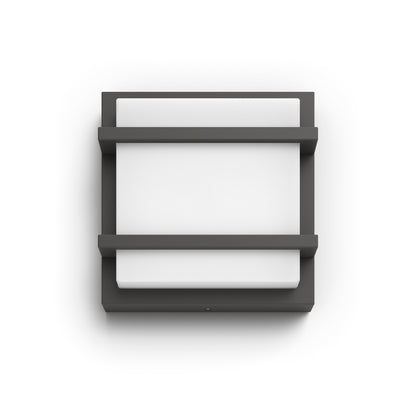 Philips LED wandbuitenlamp Petronia 3,8W antraciet