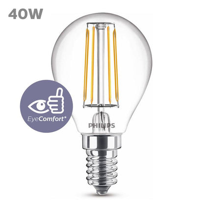 Philips UltraEfficient LED lamp, P45 Kogellamp, E14-fitting Philips UltraEfficient LED lamp, P45 Kogellamp, E14-fitting