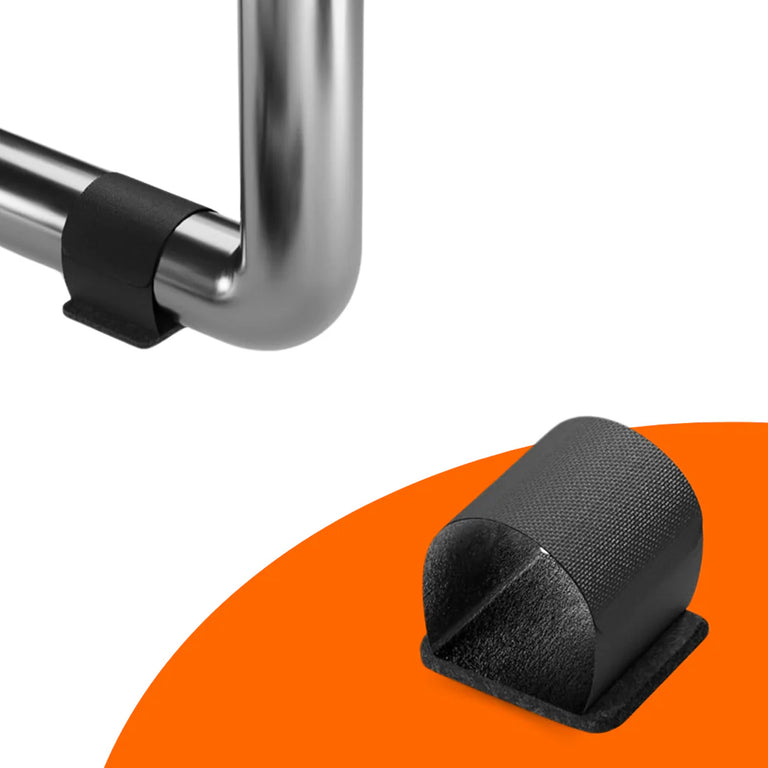 Flooq Filipe stoelpootbuisframe anti-krasviltdop zwart 14-35mm 12st