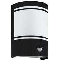 Eglo LED buitenlamp Cerno 2 wandlamp met bewegingssensor 40W zwart
