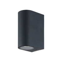 Eglo Medellin LED buiten wandlamp antraciet aluminium 2-lichts