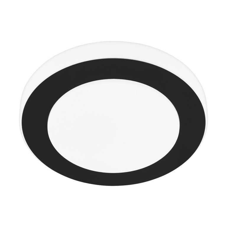 Eglo Carpi LED plafondlamp zwart wit