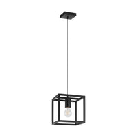Eglo Blackcrown hanglamp E27 zwart staal