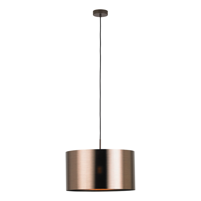 Eglo hanglamp Saganto Ø45cm bruin/koper 