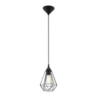 Eglo hanglamp Tarbes zwart 