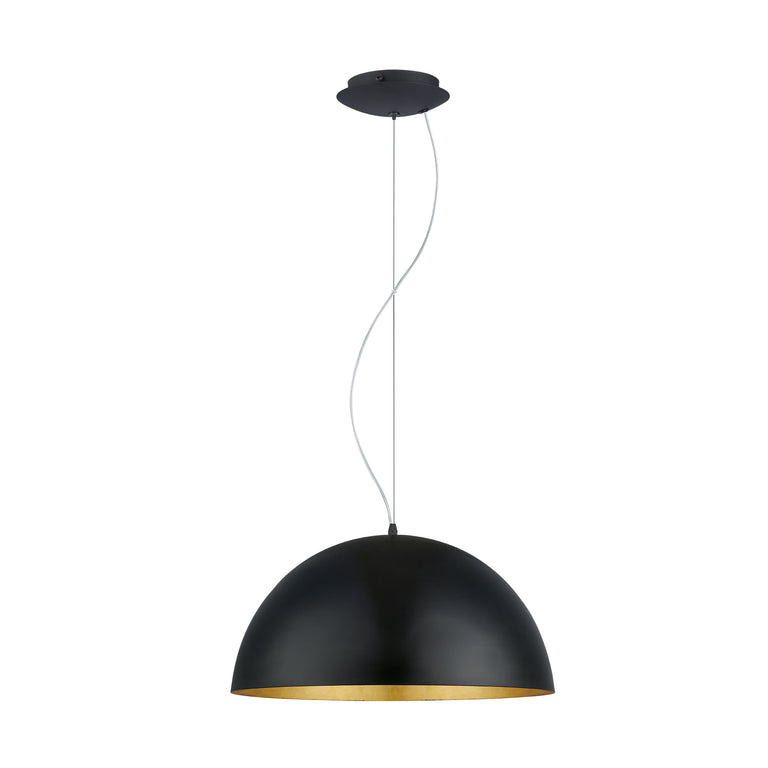 Eglo hanglamp Gaetano Ø53cm zwart/goud 