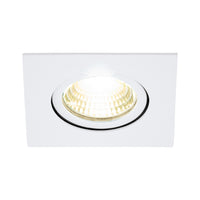 Eglo Saliceto LED inbouwspot ⌀8,8cm dimbaar wit aluminium