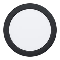 Eglo LED inbouwspot Fueva 5 zwart ⌀16,5cm 1200lm